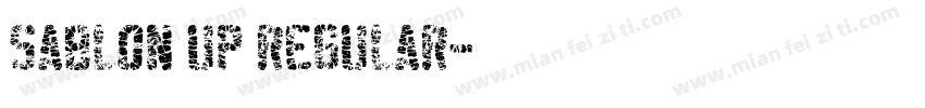 Sablon Up Regular字体转换